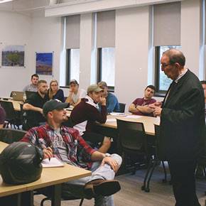 Francis Hall renovation earning multiple constructor awards