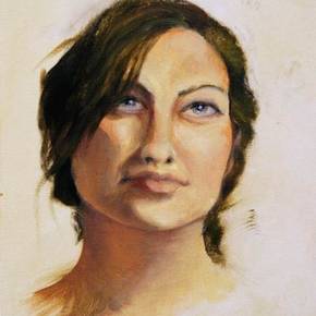 Students explore holography, oil painting with visiting artists