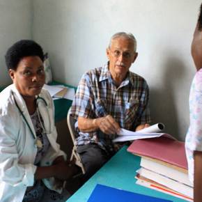 Master of Architecture student designing hospital for small north Tanzanian village