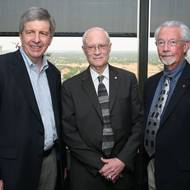 Retirement event honors careers of three senior architecture professors