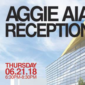 RSVP for Aggie Reception at the 2018 AIA conference in NYC