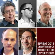 Architecture lectures feature design, academic luminaries