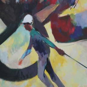 Paintings by late design prof Alan Stacell displayed April 5 – June 29