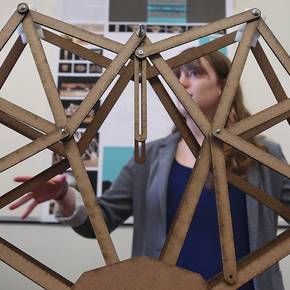 Students design portable bridges to assist military foot soldiers