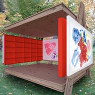 Sale of alumnus-designed playhouses benefits children's advocacy group in Dallas