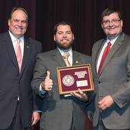 Business office staffer honored with president’s service award