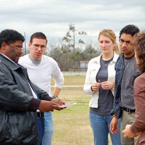 LAUP students contribute to successful rebirth of federal housing project in Beaumont