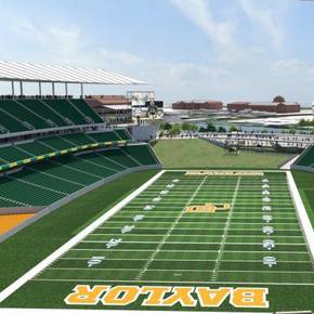 Former student heads BIM effort in Baylor stadium construction