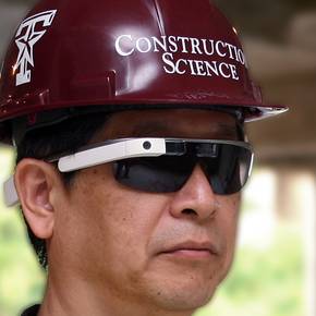 CoSci professor testing Google Glass for construction projects