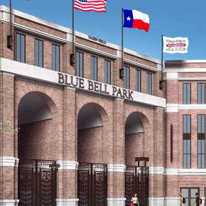 Five former students head renovation teams for Ags' new Olsen Field at Blue Bell Park