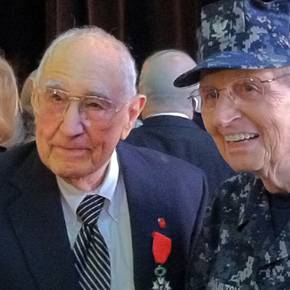 Outstanding Alum honored by France for heroic WWII service